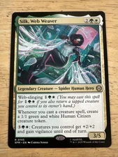 SILK, WEB WEAVER x1 mtg NM-M Marvel's Spider-Man 1 Rare