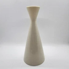 Lenox Ivory Hour Glass Bud Vase Gold Stamp No Trim