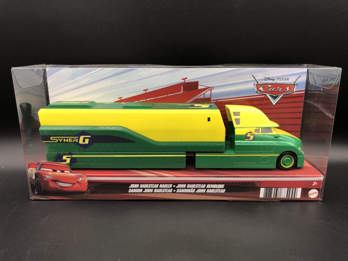Disney Pixar Cars John Haulstead Hauler Next Gen Semi Green SynerG