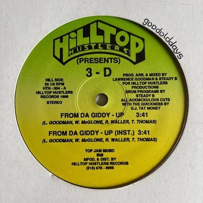 3-D - From Da Giddy Up / Once More You Hear The Dope Stuff (US Original/Rare Mid