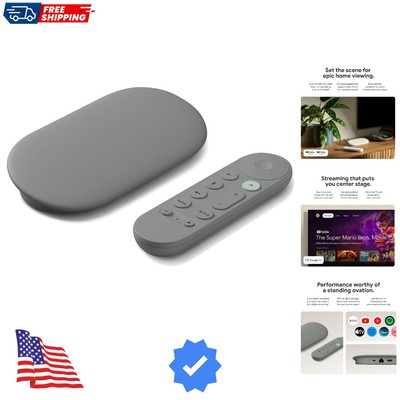 TV Streamer 4K - Fast Streaming Entertainment on Your TV with Voice Search Re...