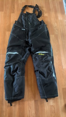 Klim Gore-tex 2xl Snowmobile Overalls Men's Size XL Black Waterproof Insulated