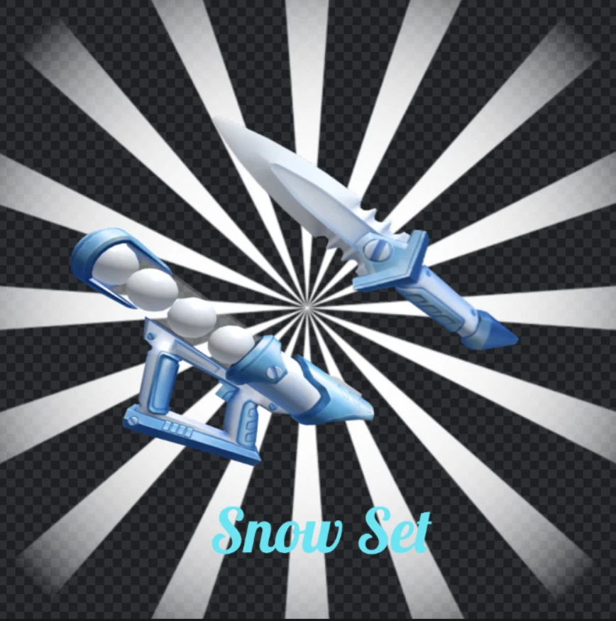 Snow Set MM2 Godly Bundle / Entrega barata y rápida (Murder Mystery 2)