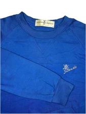 SOUTHERN HILLS Pullover Sweater Men’s Large Blue Long Sleeve Fairway & Greene