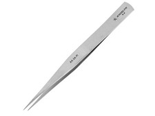 Excelta AA-SA-PI Tweezers, 2-Star, Straight, Medium Point, Anti-Mag. SS, 5' OAL