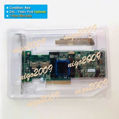 New   ASR-6805T RAID 8-Int-Port PCI-E 512MB Cache SAS RAID Controller *yt