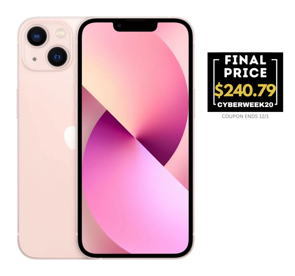 Apple iPhone 13 Pink 128GB Good - Refurbished  - Unlocked