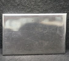 XC27155 VINTAGE 1970s MACHINE SHOP MADE  RECTANGLE  UNISEX FASHION BELT BUCKLE