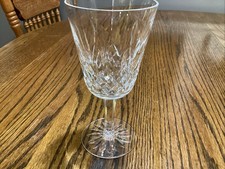 Waterford Lismore Goblet / Glass 7" Excellent Condition