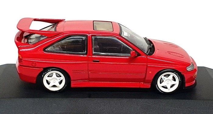 Minichamps 1/43 Scale Diecast 7725R - Ford Escort RS Cosworth - Red - Image 3 of 4