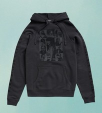 Taylor Swift The Eras Tour 2023  2024 Hoodie Black Medium Official US DATES