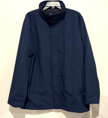 NWT Dockers Smart 360 Flex Men's Navy Blue Water Resistant Jacket Size M