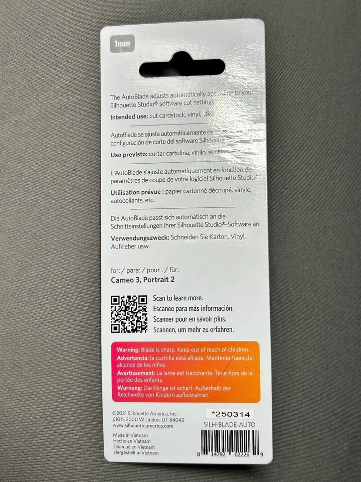 Silhouette SILH-BLADE-AUTO Blade for Cameo 3 - Image 2 of 2