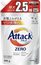 《Sold as a set》 Kao attack Zero Refill (900g) × Set of 3 Refill attackZERO Wash