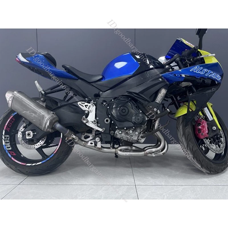 Tubo de enlace de cabezal sistema de escape deslizable para Suzuki GSXR600 GSXR750 2011-2025 Foto 2 de 4