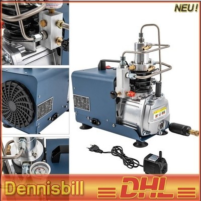 4500 PSI 30MPa High Pressure Electric Air Compressor Pump Paintball Airgun NEW