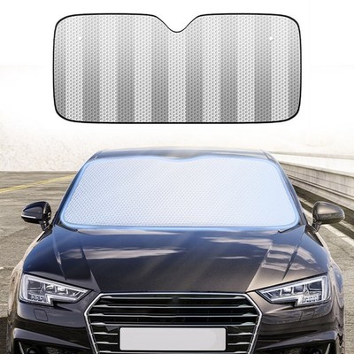 Auto Folding Windshield Sun Visor Shade Car Cover Front/Rear Reflective Block UV