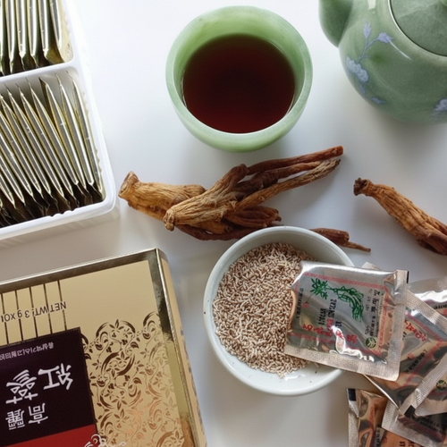 Anti Stress Fatigue Corée Extrait de Ginseng Rouge Ginseng Racine Thé 3g x 100sacs - Photo 3/8