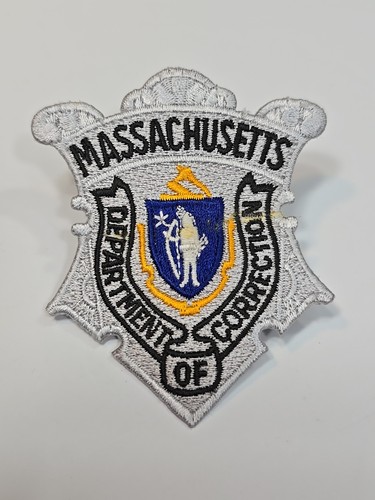 Massachusetts Department of Corrections Iron-on Patch