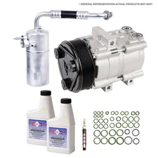 For Jaguar XF XFR & XFR-S 2013 2014 2015 OEM AC Compressor w/ A/C Repair Kit