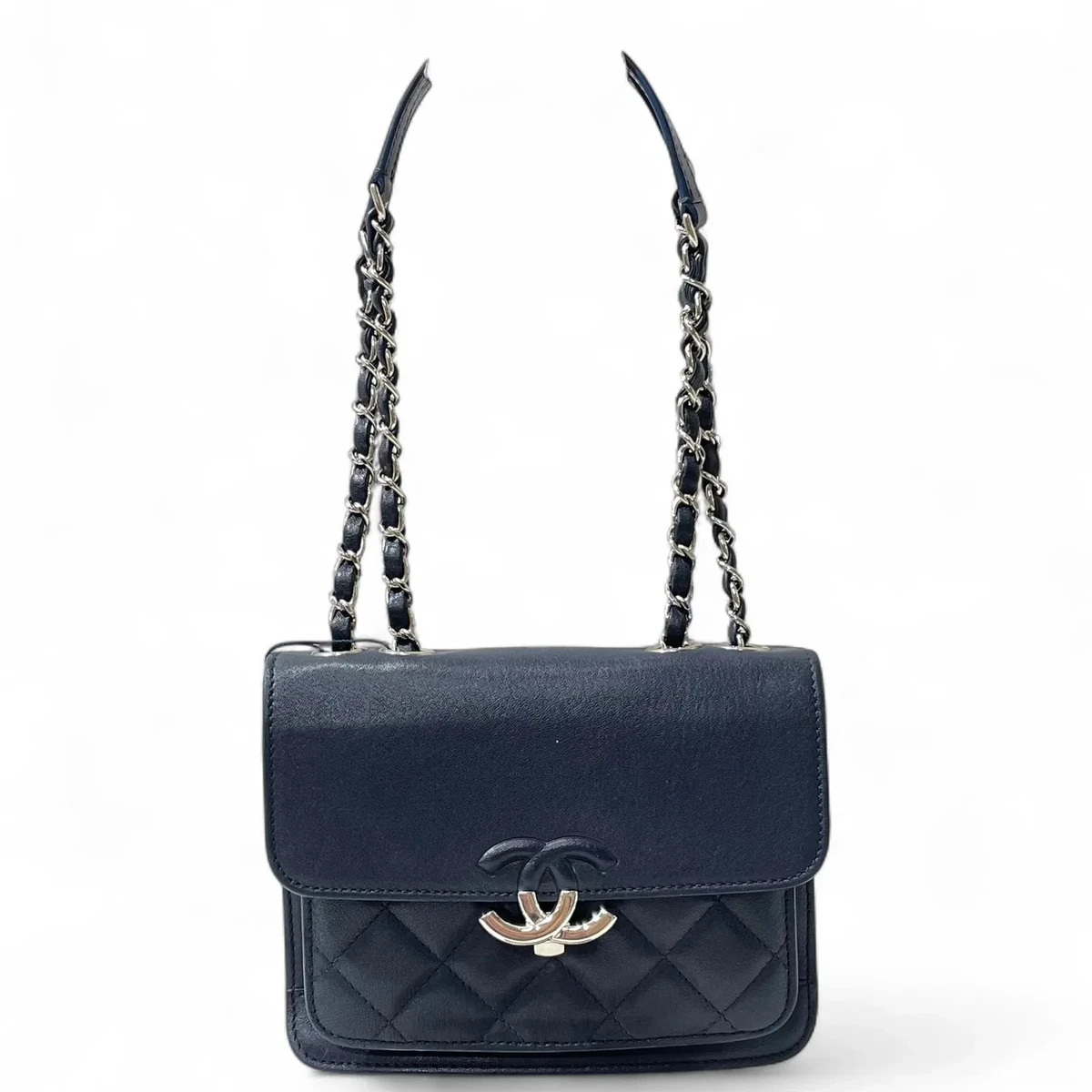 CHANEL Blue Quilted Bags & Handbags for Women for sale | eBay
