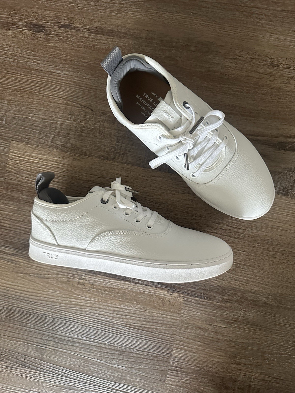 White Size 8.5 Eco Leather Golf/walking