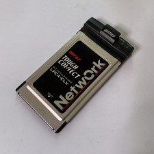 Buffalo Network Ethernet LAN Card PC Type II 10/100M PCMCIA Laptop LPC4-CLX