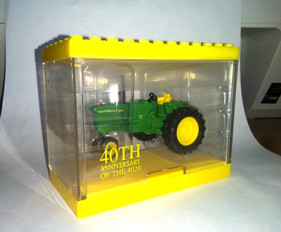 4020 John Deere Tractor 40th Anniversary, 1:64 ERTL NEW in Case