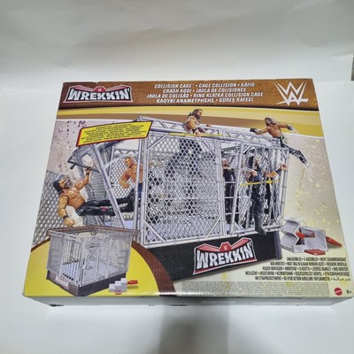 WWE Wrestling RAW AEW Ring/Playset/Cage/Contract Chaos/Tough Talkers/Wrekkin Set
