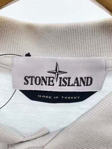 STONE ISLAND/Short Sleeve Shirt/L/Cotton/CRM/Solid thumbnail 3