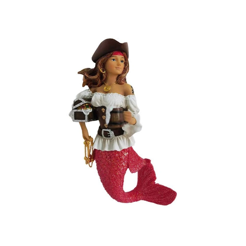 December Diamonds Miss Bootylicious Pirate Mermaid Ornament
