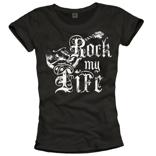 COOLE BAND T-SHIRTS DAMEN TOP - Bild 1 von 1