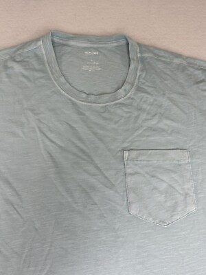 Sonoma Goods for Life Mens Light Blue T-shirt Short Sleeve Size