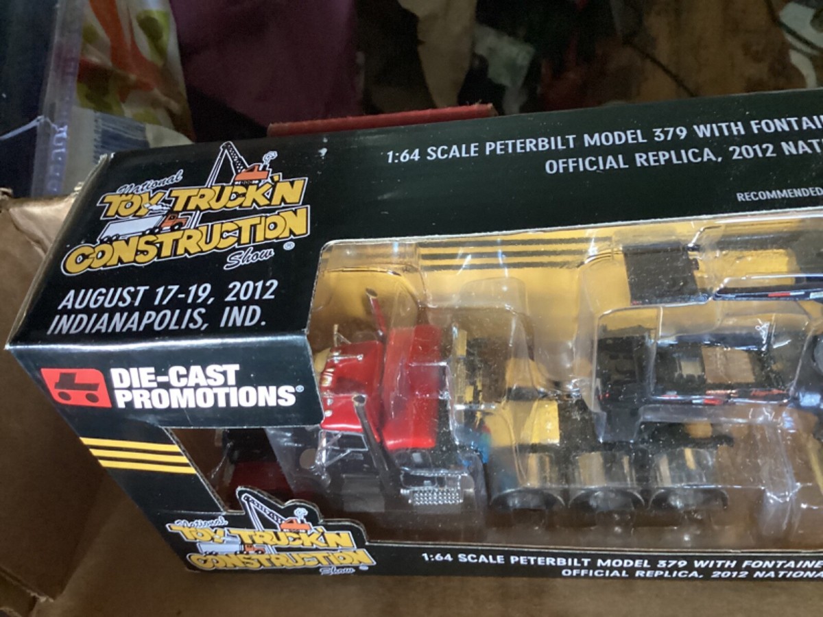 DCP Peterbilt 379 w/ Fontaine Lowboy & Wire Spools Load 2012 NTTC