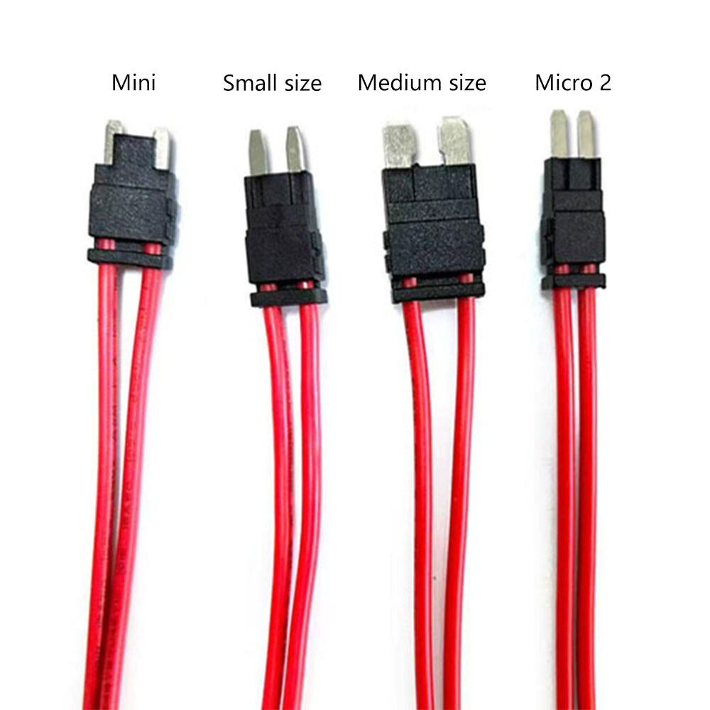 Car Modification ACC Fuse Box Micro/Mini Standard Power Socket Fuse Holder 16AWG