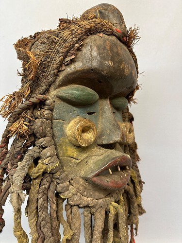 240324 - Impressive very old Guéré Wé mask - Iv. Coast. - Picture 5 of 10
