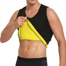 Moldeador Camisa Termica Hombres Para Sudar Oculta Barriga Adelgazante Chaleco