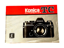 Vintage Konica Autoreflex TC Camera 1976 User Manual / Guide 8045