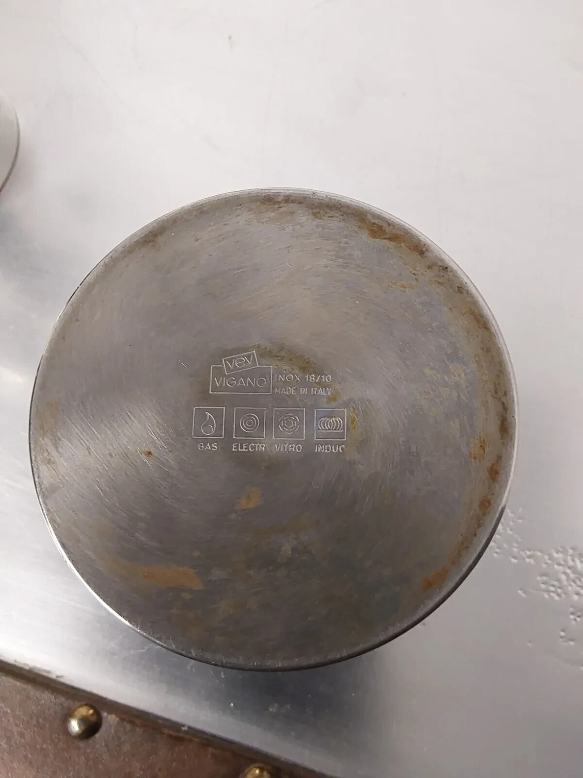 Vintage Vev Vigano Kontessa Italian Moka Pot Espresso Maker Percolator 18/10 eBay