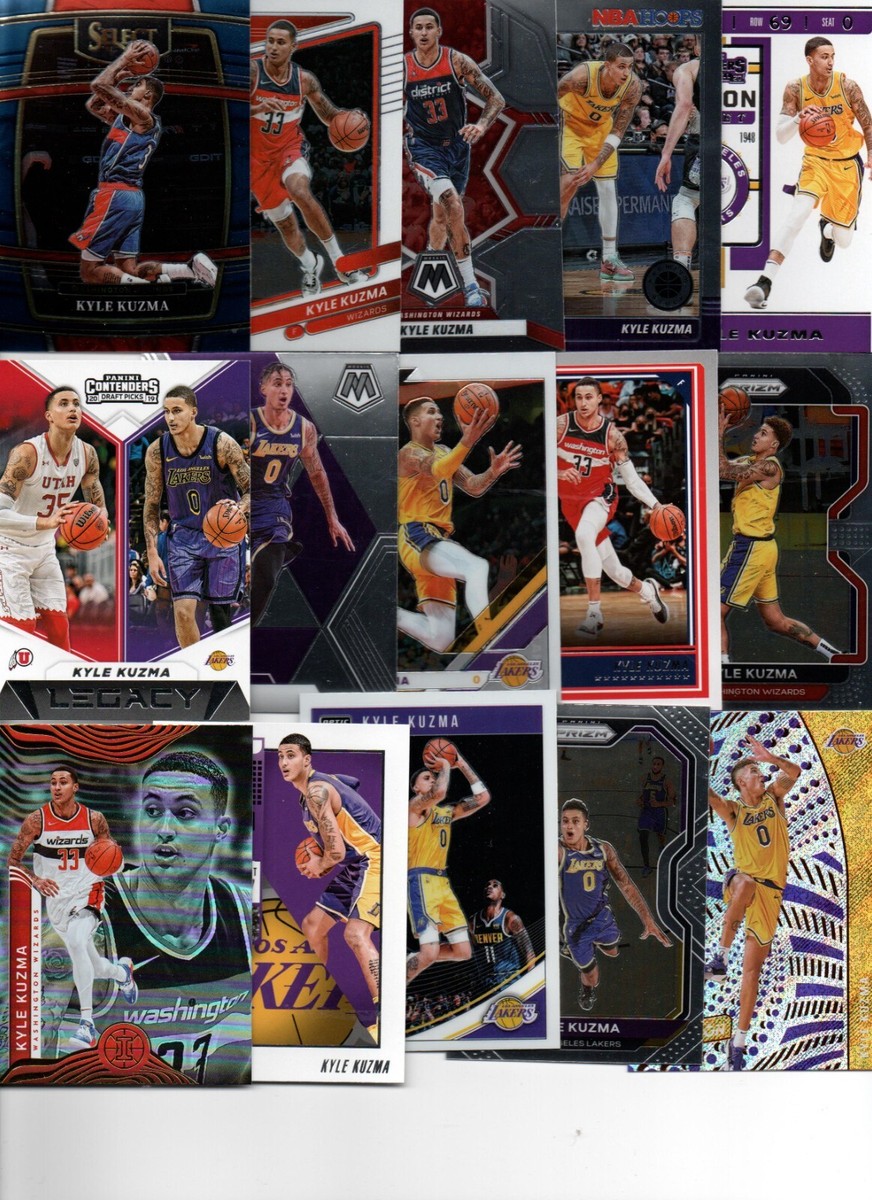 Kyle Kuzma 25 count BASKETBALL SUPER Card Lot WASHINGTON WIZARDS J