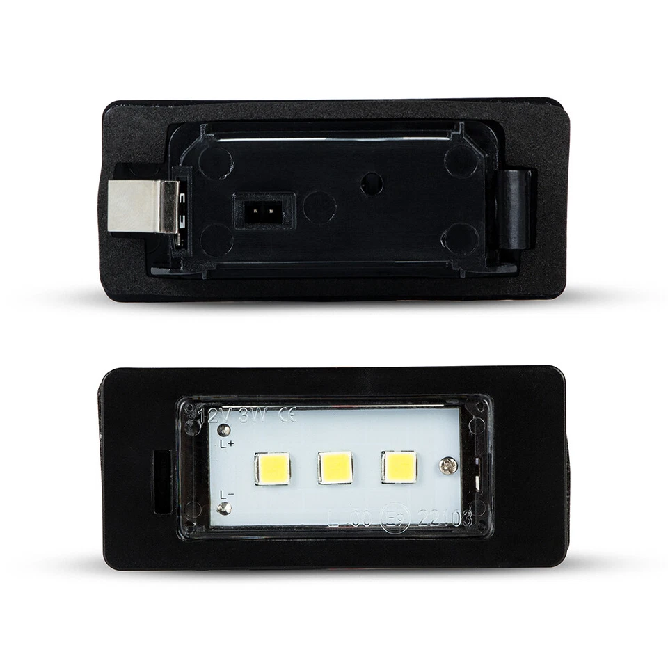 2 luci targa a led per VW Passat Variant B6 B7 B8 3C 3G *5050 - Immagine 4 di 4