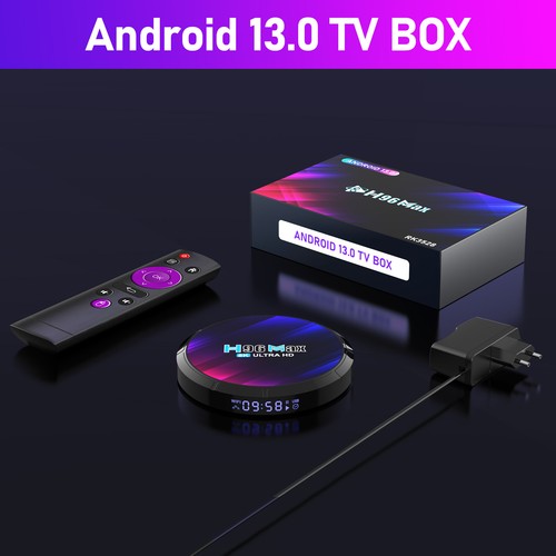 Android13.0 Smart TV Box 8K HD WIFI6 BT5.0 4+128GB Quad Core Media Player TV Box - Picture 75 of 111