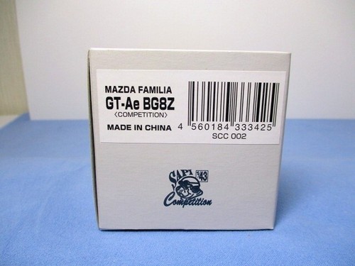 1:43 MAZDA FAMILIA GT-Ae BG8Z COMPETITION SCC002 Diecast SAPI CHN - 第 6/6 張圖片