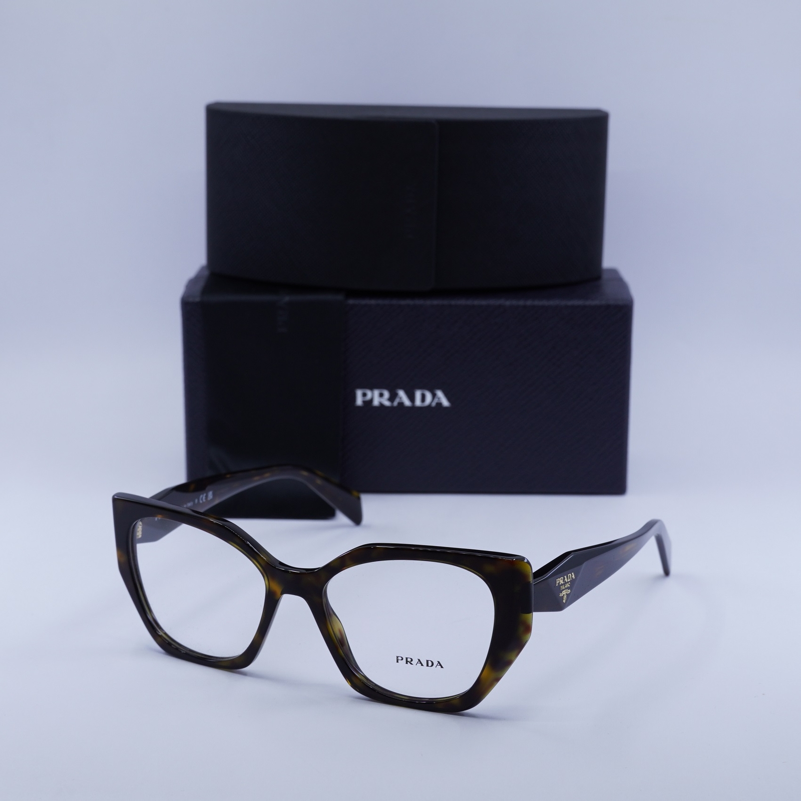 Prada PR18WV Havana 52mm Authentic Eyeglasses New
