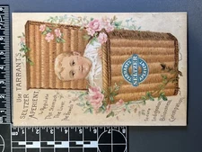 Antique Victorian Trade Card Advertising Ephemera - Tarrant's Seltzer 