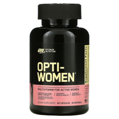 OPTIMUM NUTRITION OPTI-WOMEN 60 Caps 10/2026EXP