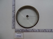 VIDRIO BARÓMETRO ORIGINAL CON ANILLO DE LATÓN Y PUNTERO