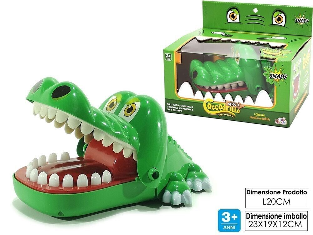 Gioco di società per famiglia Gioco del Dentista con Coccodrillo
