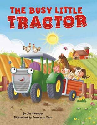 The Busy Little Tractor - Childens Padded Board Book - Board book - VERY GOOD