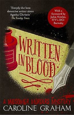 Written in Blood : A Midsomer Murders Mystery 4 by Caroline Graham (2017, ...